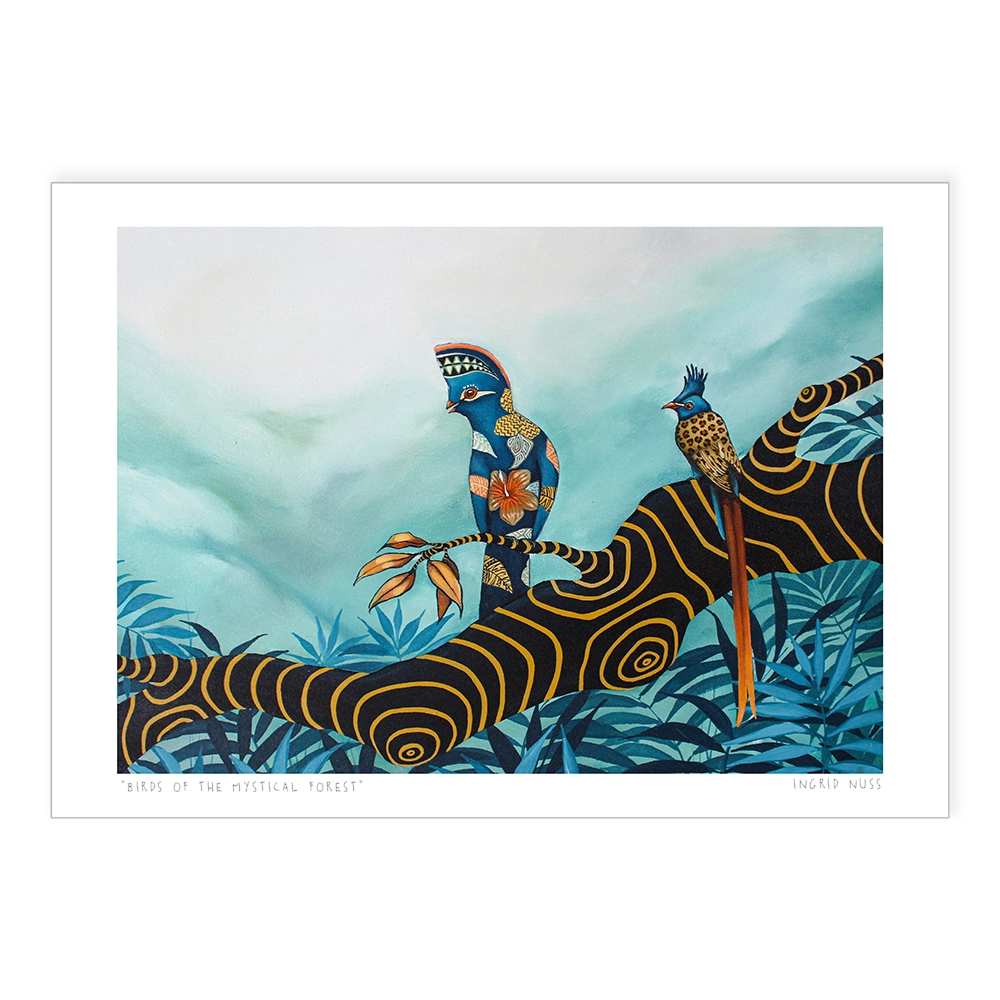 Ingrid Nuss Fine Artist Art Gallery Wilderness Garden Route South Africa