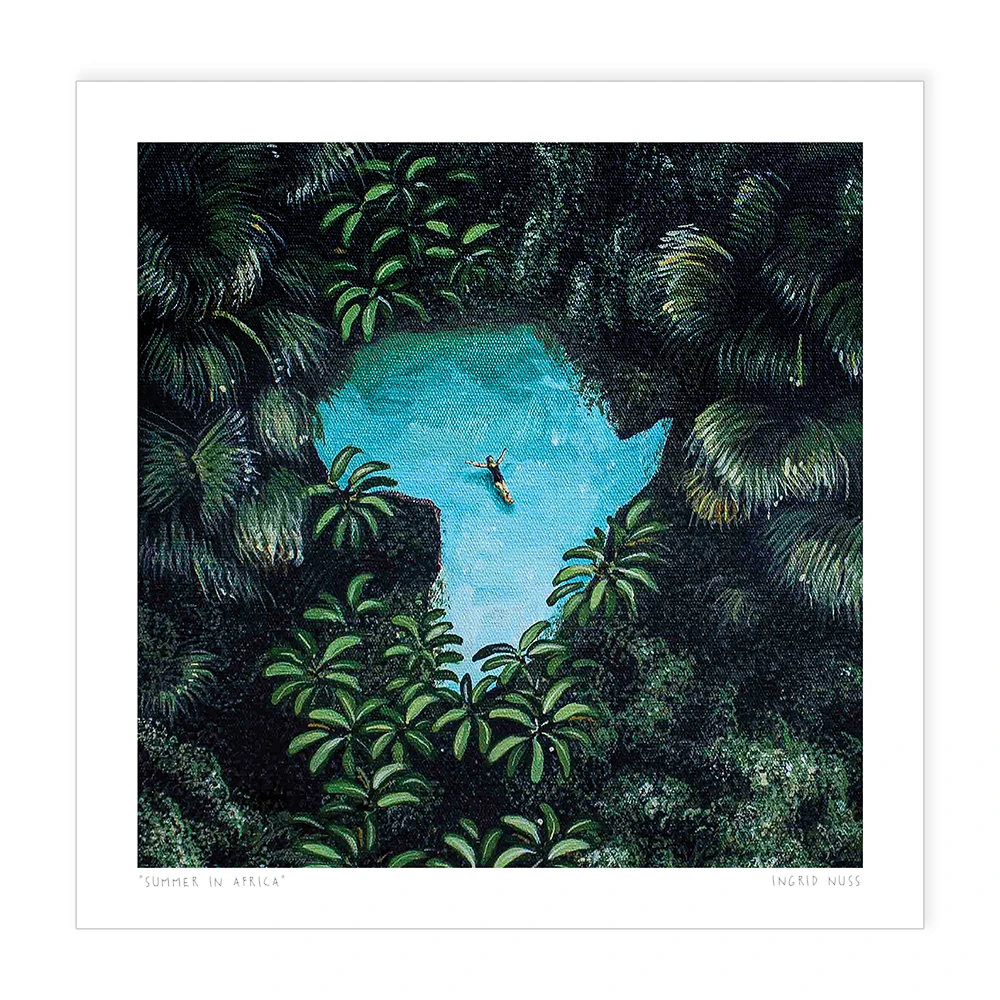 Ingrid Nuss Fine Artist Art Gallery Wilderness Garden Route South Africa