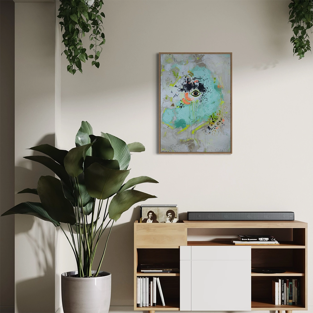 Original painting by Ingrid Nuss Fine Artist Art Gallery Wilderness Garden Route South Africa